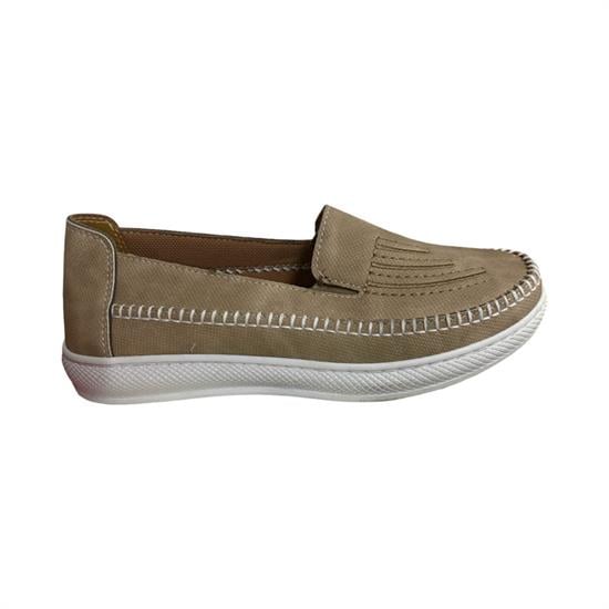 Bej Beyaz Keten Ortapedik