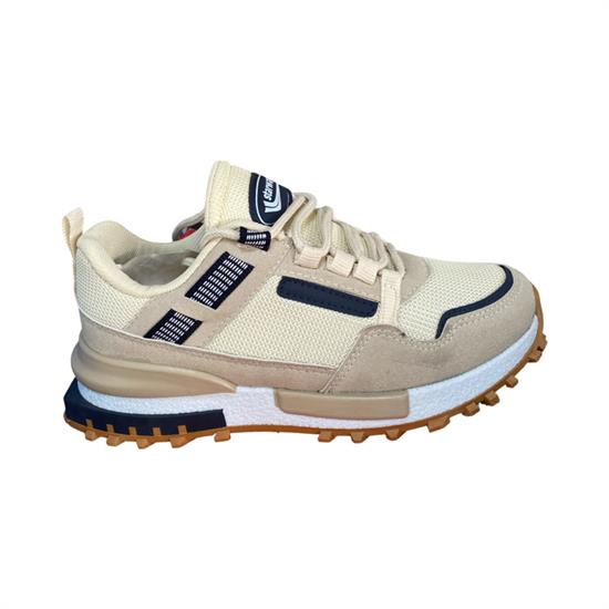 Bej Lacivert Anorak Spor