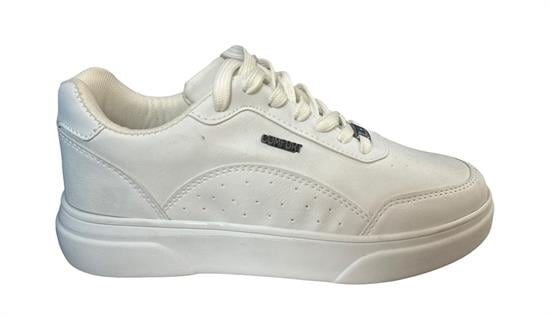 Beyaz Cilt Erkek Spor Ayakkabı