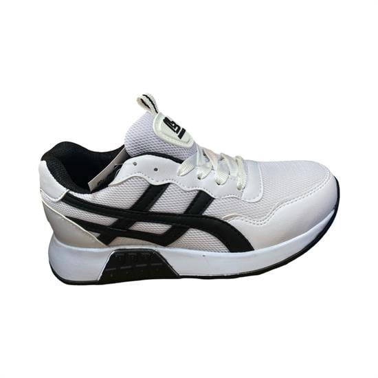 Beyaz Siyah Anorak Unisex Spor