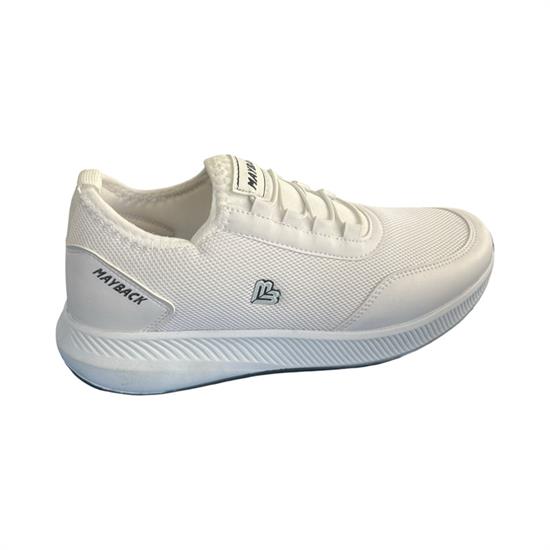 Beyaz Siyah Bağsız Anorak Erkek Spor