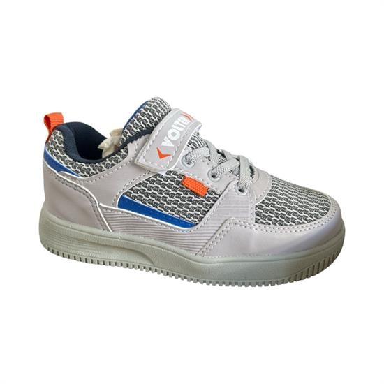 Füme Gri Turuncu Anorak Çocuk Spor