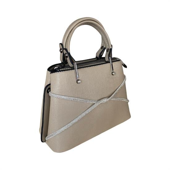 Gold Taş Detaylı Kadın Çantası