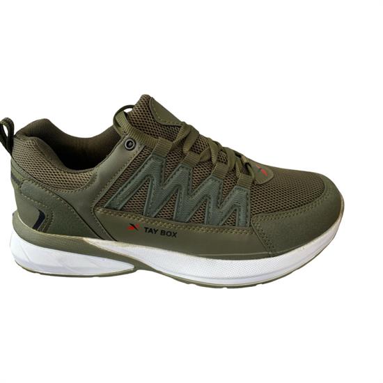 Haki Beyaz Anorak Erkek Spor