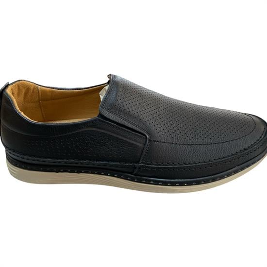 Hakiki Deri Bağsız Cilt Erkek Casual