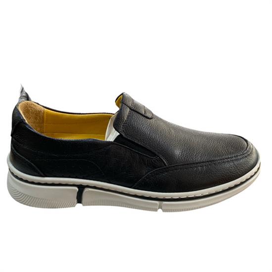 Hakiki Deri Bağsız Cilt Erkek Casual