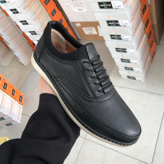 Hakiki Deri Bağsız Cilt Erkek Casual