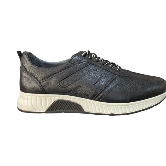 Hakiki Deri Sİyah Bej Cİlt Erkek Casual