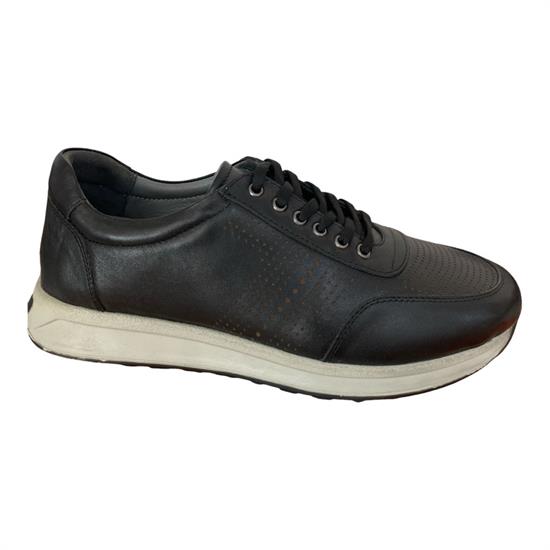 Hakiki Deri Siyah Cilt Erkek Casual