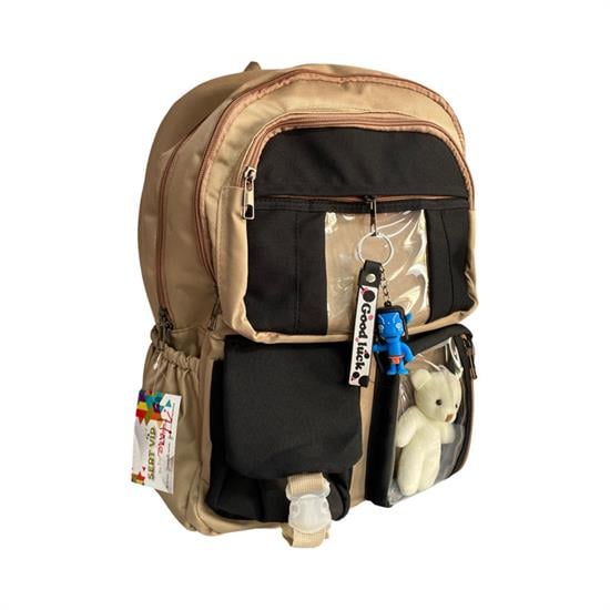 Kahve Siyah Sırt Çanta