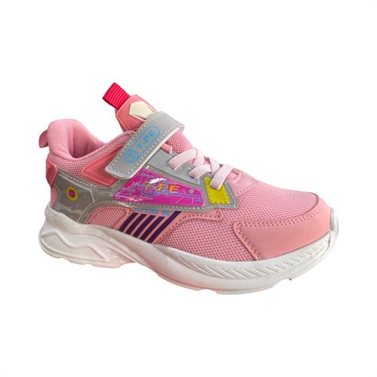 Pembe Beyaz Anorak Çocuk Spor