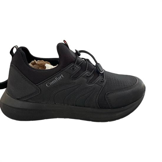 Siyah Bağsız Erkek Spor