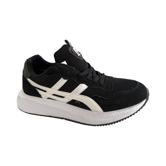 Siyah Beyaz Anorak Erkek Spor