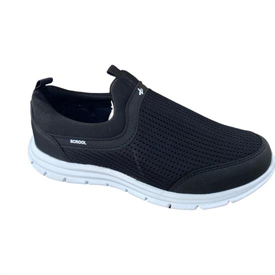 Siyah Beyaz Bagsız Erkek Spor