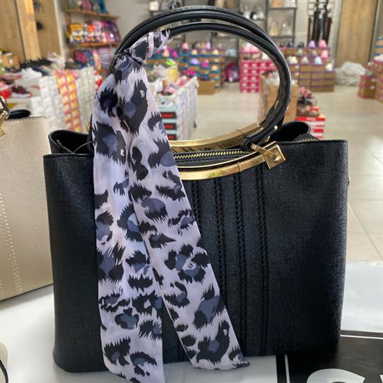 Siyah Gold Kadın Çantası