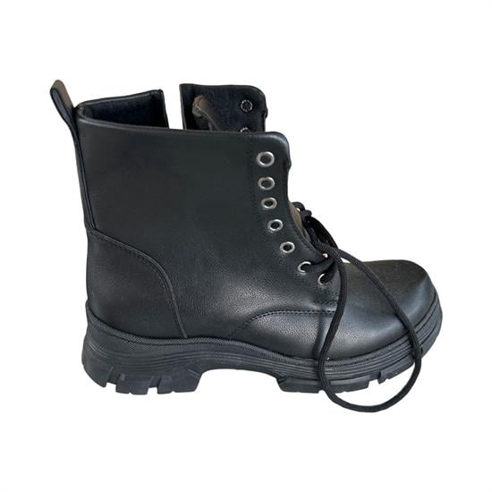 Siyah Kadın Postal Kar Botu