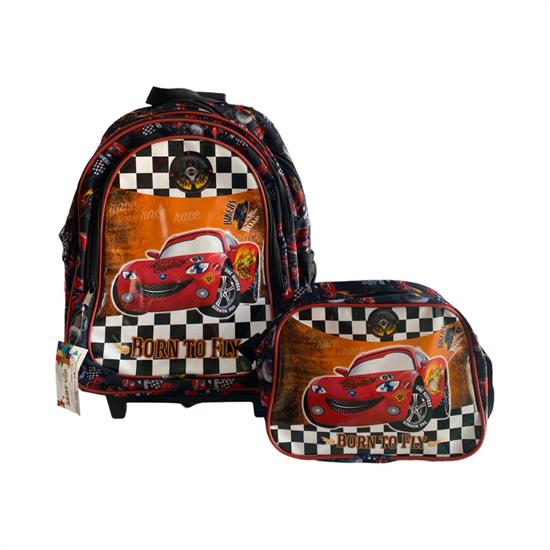 Siyah Kırmızı Anorak unisex Spor