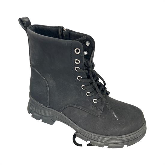 Siyah Postal Kadın Kar Botu