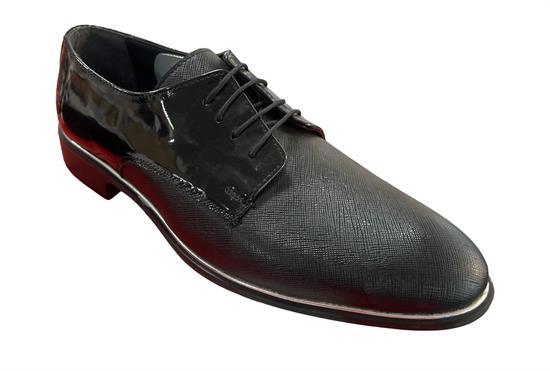 Siyah Rugan Mat Cilt Erkek Klasik