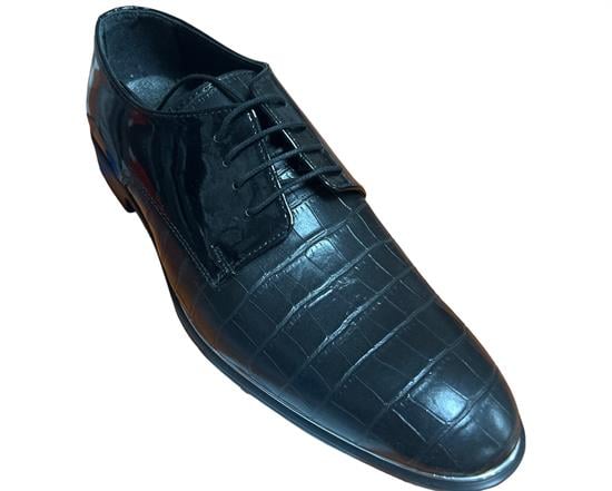 Siyah Rugan Mat Erkek Klasik