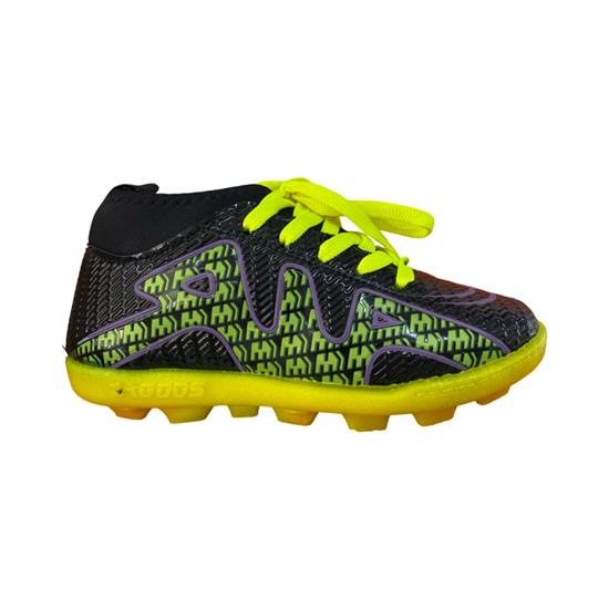 Siyah Sarı Mor Çoraplı Çocuk Krampon