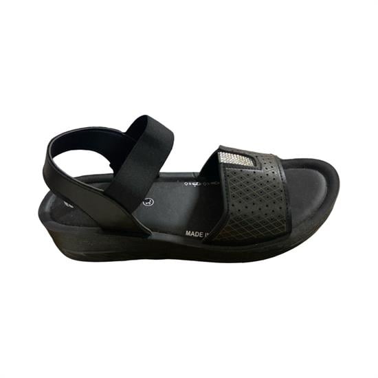 Siyah Taşlı Parıltılı Kadın El Çantası