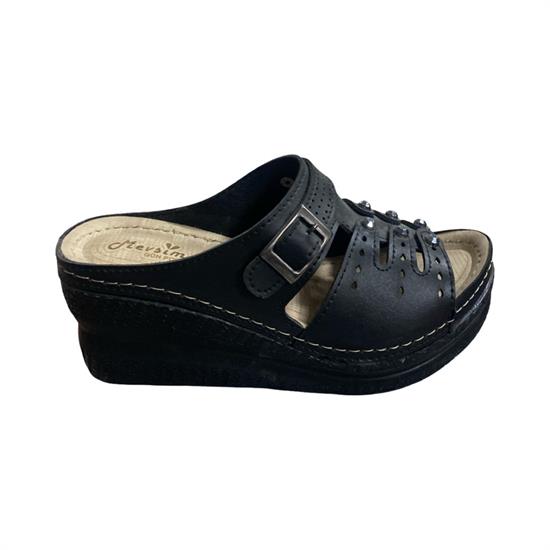 Siyah Topuklu Terlik