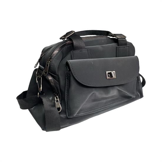 Siyah Yandan El Çanta