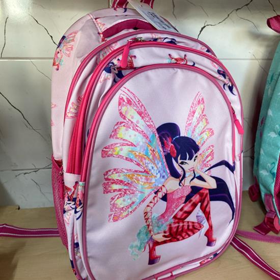 Tos Pembe Stella Desenli Sırt Okul Çantası